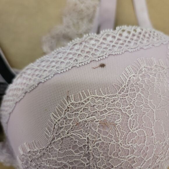 VICTORIA’S SECRET 36DD Very Sexy Lavender Pink Purple | Lace Push Up - Picture 3 of 9